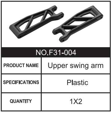 HOSIM RC Car  Upper Swing Arm 1:8 Scale F31-004 For M33