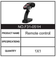 RC Car Remote control F31-051H Accessory Spare Parts for 1:8 M33