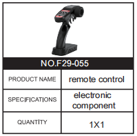 RC Car remote control F29-055 Accessory Spare Parts for 1:10 M23