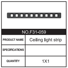 RC Car Ceiling light strip F31-059 Accessory Spare Parts for 1:8 M33