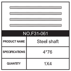 RC Car Steel shaft F31-061 Accessory Spare Parts for 1:8 M33