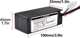 2Pcs Hosim 1:10 Scale RC Cars Replacement 7.4V 5200mAh Battery Hard Case Use for High Speed RC Truck X07 X08