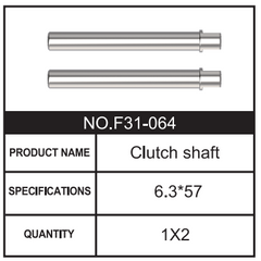 RC Car Clutch shaft F31-064 Accessory Spare Parts for 1:8 M33