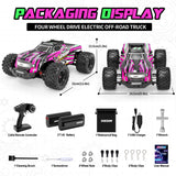 Hosim 1:14 RC Cars for Adults,40+ KPH Fast High Speed Hobby Electric 4X4 Off-Road Jumping Remote Control RC Trucks