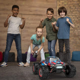Hosim RC Auto, 1:10 Brushless Ferngesteueres Auto 68+ km/h, RC Car 4WD mit 2 Akkus, Spielzeug für Kinder und Erwachsene (X08)