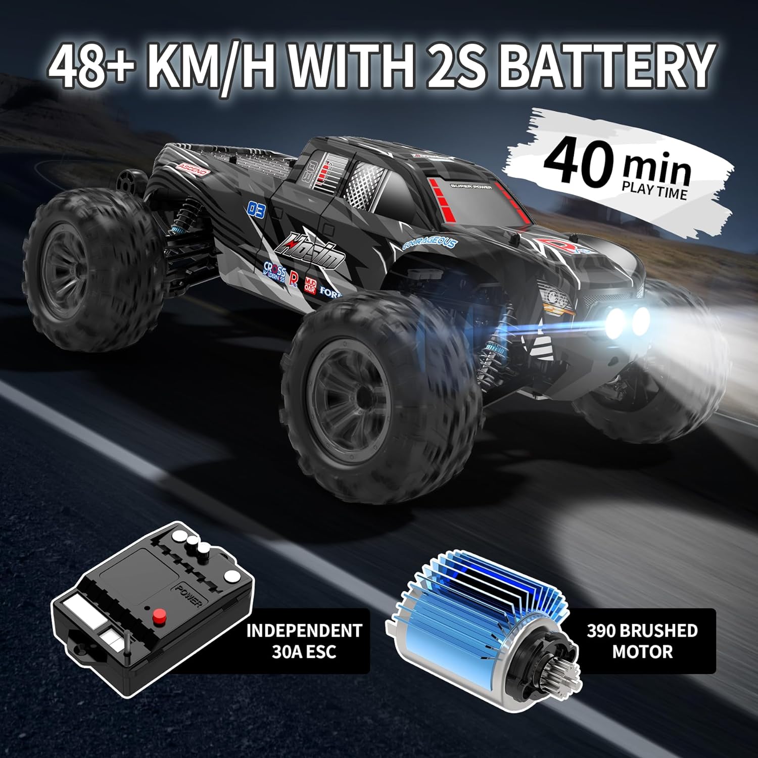 RC Car X06 1:10 Brushed