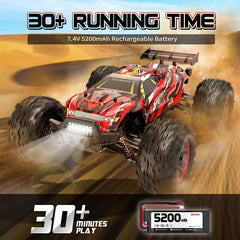 Hosim 1:10 Brushless RC Cars High Speed Remote Control Car 68+KM  X-07 4WD  Off Road RC Monster Trucks