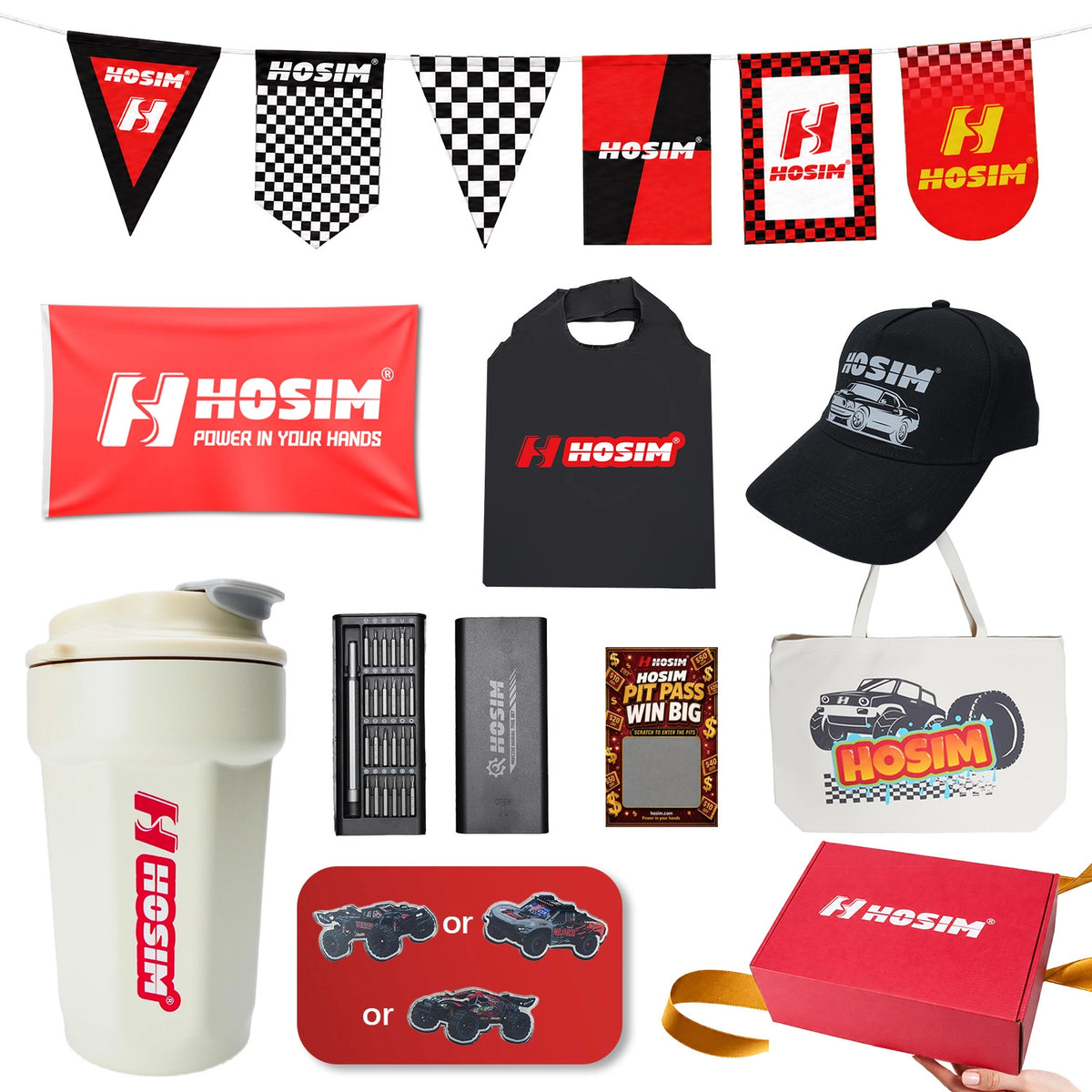 Hosim PRO RC Car Enthusiast Gift Box – Exclusive Merchandise Set