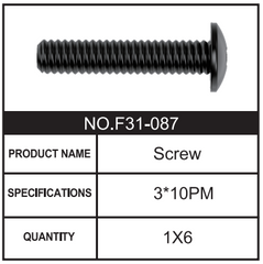 RC Car Screw F31-087 Accessory Spare Parts for 1:8 M33
