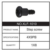 HOSIM RC Car Countersunk Head Screw 1:10 Spare Parts XLF-1010 for X06 X07 X08