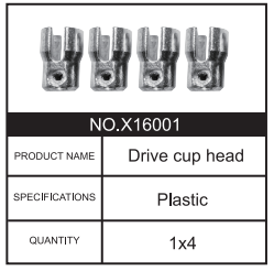 HOSIM RC Car Drive cup head 1:10 Scale X16001 for  X15 X16