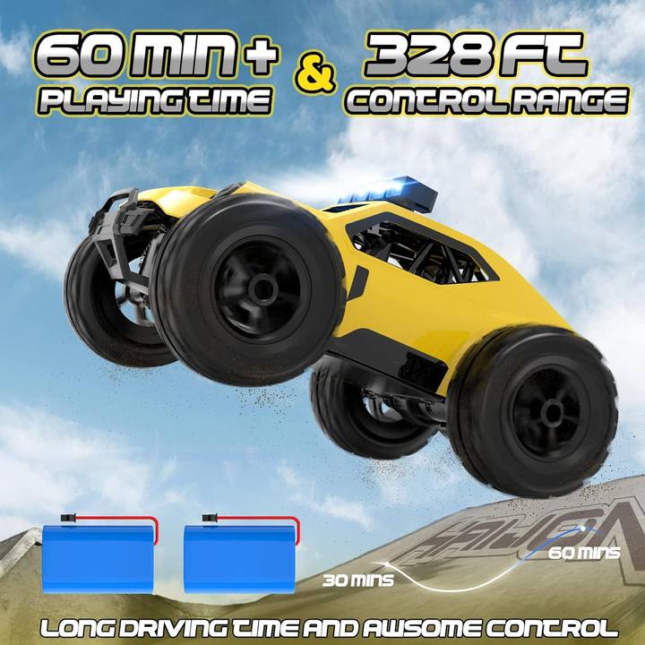 Haijon 1:20 25+kmh High Speed RC Car, Remote Control Truck Radio Off-Road Cars Vehicle Electronic Monster Hobby Buggy for Adults and Children Boys 8837