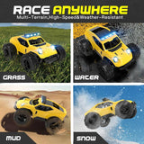 Haijon 1:20 25+kmh High Speed RC Car, Remote Control Truck Radio Off-Road Cars Vehicle Electronic Monster Hobby Buggy for Adults and Children Boys 8837