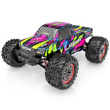 Hosim 1:10 RC Cars Brushless Remote Control Car High Speed 68+KM X-08 4WD Off Road RC Monster Trucks Blue