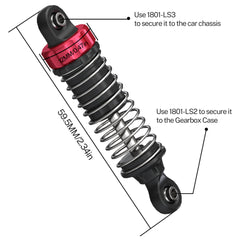 RC Car Shock absorbers 1801-ZG3 Accessory Spare Parts for 1:18 S01