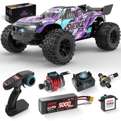 RC Car SVOKE S21 1/10 Brushless 4S Ready 43+ MPH 4WD Monster Truck for Adults