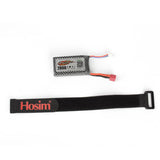 Hosim RC Cars Battery 7.4V 2000mAh Li-Po Battery for 1:10 Scale 9125 9126 HS9125 RC Truck