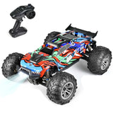 HOSIM 1:12 Large Scale Remote Control Car RC Car Monster Truck 1202 Blue 4X4 OFFROAD Truck 40KM/h High Speed