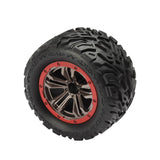 HOSIM RC Car Tires Parts Wheels 1:12 Scale 56-ZJ02 for  9155 9156