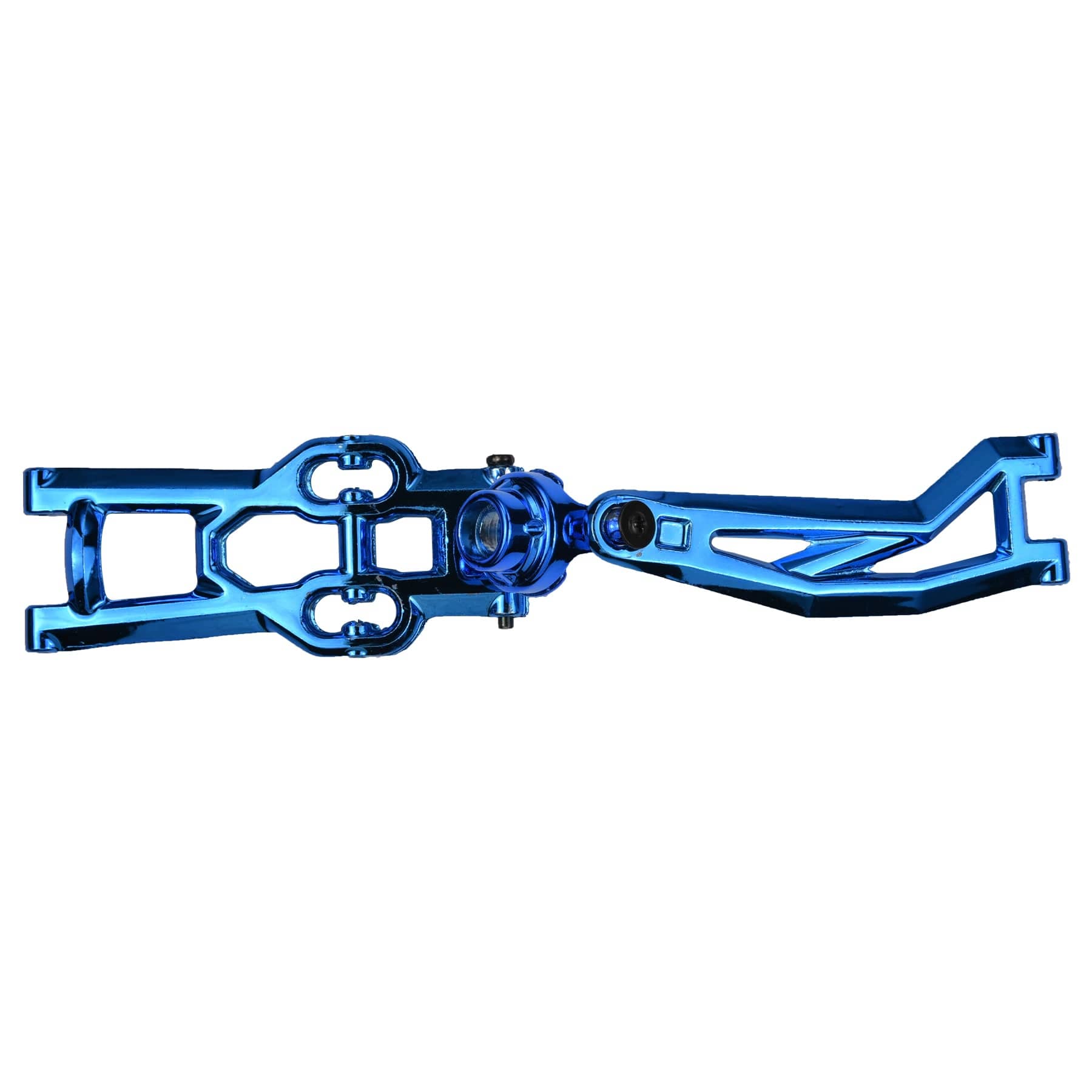 HOSIM RC Car Metal Rear Rocker Arm Assembly 1:10 Scale FY-JSB02-B Blue for X07 X08 X15W