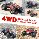 Hosim 1:12 Remote Control Car RC Monster Truck 9155 Red