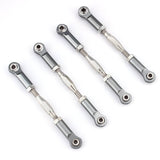 4Pcs 1/10 RC Car Turnbuckles Steering Linkage Pull Rod for Traxxas Slash 4x4