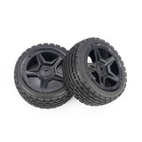 Hosim RC Car Front Wheel Tires Accessory Spare Parts Wheels 71-003 for G171 RC Car 2 Pcs