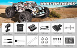 Hosim 1:16 Remote Control Truck 38+ KMH RC Car with Hyper GO App,GPS Radio Cars Vehicle Off-Road Waterproof Hobby Grade RC Monster Trucks
