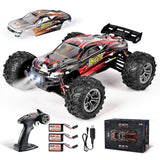 Hosim RC Cars 1:16 36+kmh 4WD High Speed Remote Control Truck Radio Off-Road Hobby Buggy for Adults and Children 3 Batteries 40+min Play