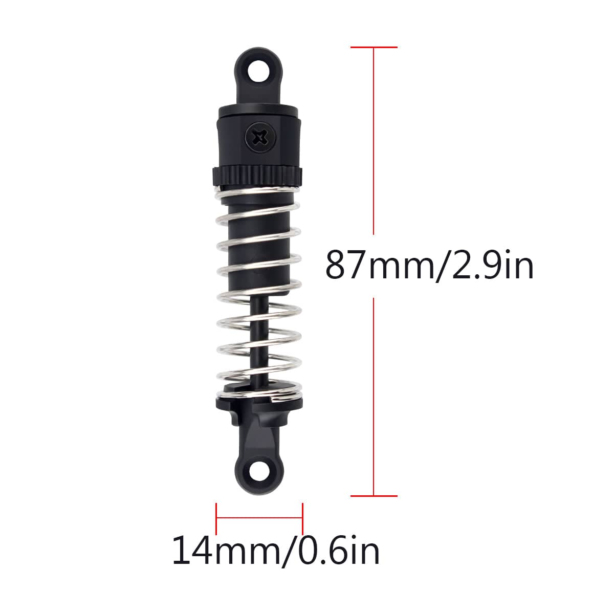 Hosim 1:14 RC Car Suspension Shock Absorbers Parts 71-040 for G171 G172 G174