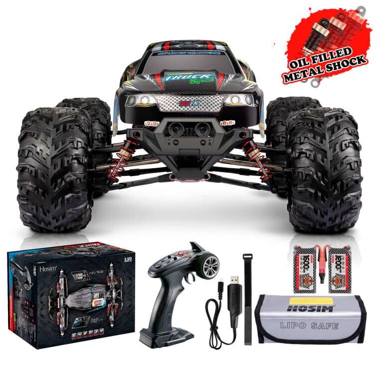 thumbnail image 2 of HOSIM XLF-13 RC Car Tires - Replacement Tires For Hosim X08 RC Car (2 Pieces) 2 of 13