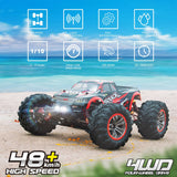 Hosim 1:10 Large Scale RC Car Monster Truck Upgraded 9125 Remote Control Car