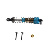 HOSIM RC Car Metal Shock Oil Filled Shocks Upgraded FY-JSZ01 for 1:10 Scale X07 X08  RC Trucks (Blue)