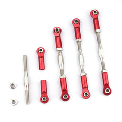 4Pcs RC Car Turnbuckles Steering Linkage Pull Rod for 1/10 Traxxas Slash 4x4
