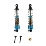 HOSIM RC Car Metal Shock Oil Filled Shocks Upgraded FY-JSZ01 for 1:10 Scale X07 X08  RC Trucks (Blue)