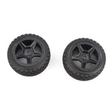 Hosim RC Car Front Wheel Tires Accessory Spare Parts Wheels 71-003 for G171 RC Car 2 Pcs