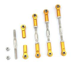 4Pcs RC Car Turnbuckles Steering Linkage Pull Rod for 1/10 Traxxas Slash 4x4