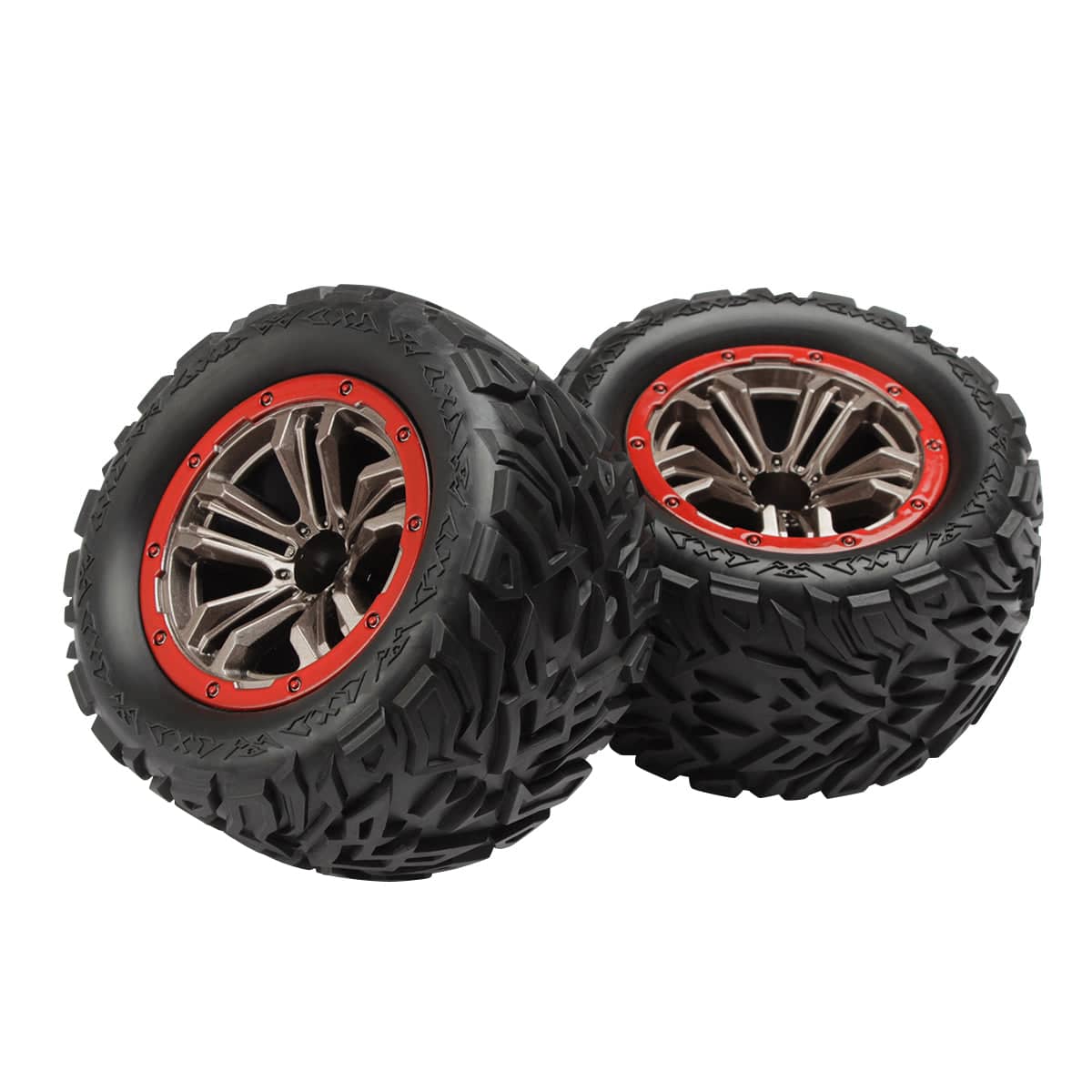 HOSIM RC Car Tires Parts Wheels 1:12 Scale 56-ZJ02 for  9155 9156