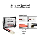 Hosim 9.6V 800mAh Li-ion Battery for S911 S912 S913