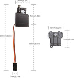 Hosim 3-Wire Digital Servo Q901-ZJ04 High Speed Brushless Car Truck Q903 Q905 Accessory Supplies