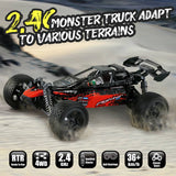 Hosim 1:14 4WD 36km/h Radio Controlled Monster Truck Buggy G171 Red/Yellow