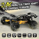 Hosim 1:14 4WD 36km/h Radio Controlled Monster Truck Buggy G171 Yellow