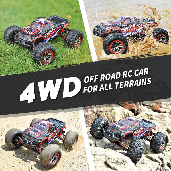 Hosim 1:10 Large Scale RC Car Monster Truck Upgraded 9125 Remote Contr