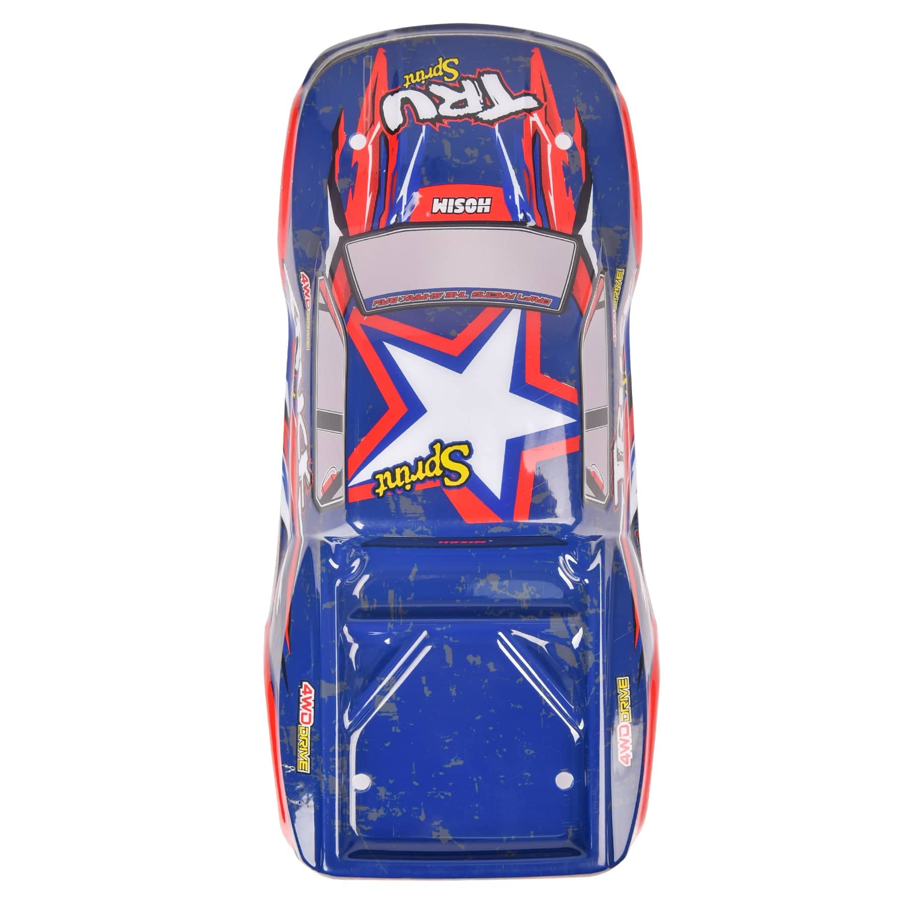 Hosim RC Car Shell Truck Body Parts HS SJ02 for 9125 RC Car Blue