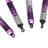 RC Car 4 Pcs Front Rear Shock Absorber for 1:10 Traxxas Slash 30 Monster Truck