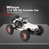 Wltoys RC Car 12429 4WD 1/12 Electric Climbing High-Speed Off-Road Vehicle Simulation Car Remote Car