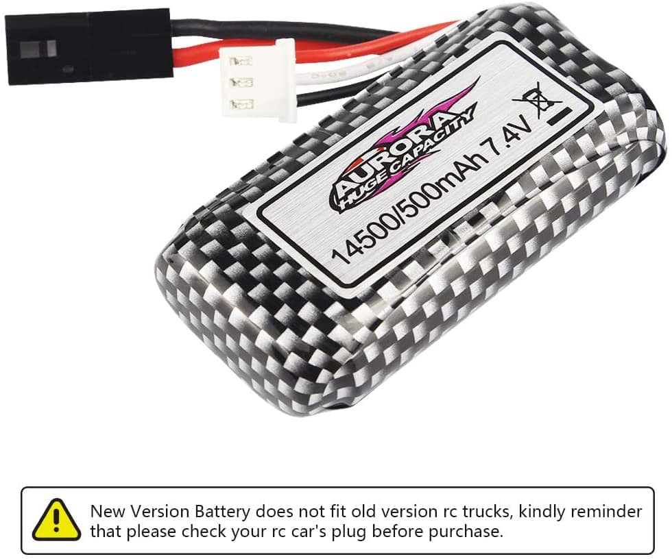 Hosim RC Cars  Battery, 500mAh Li-ion  Battery for 9130 9136 9137 9138 9145