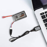 Hosim 7.4V 2000mAh Li-Po Battery+USB For 9125 9126 HS9125 RC Car Truck