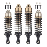 4Pcs RC Car Front Rear Shock Absorber for 1:10 4x4 Traxxas Slash Monster Car