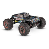 Hosim 1/10 Remote Control Car RC Car Monster Truck 9125 with 2 Batteries Blue